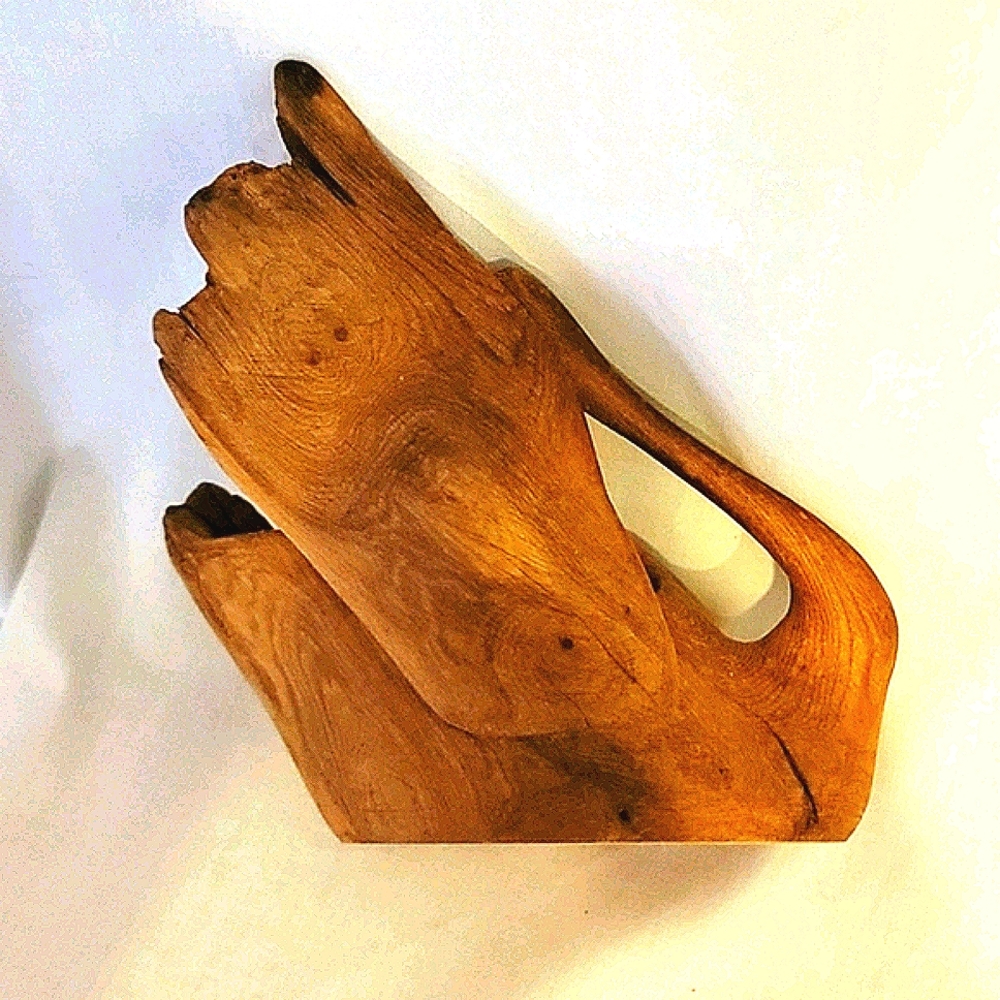 Lovely Driftwood Swan Sequim Wa. Artisan Made - Picture 4 of 4